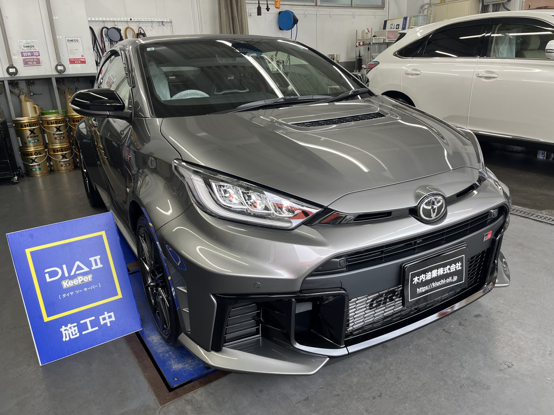 【新車】トヨタ GRヤリス　ダイヤⅡキーパー施工