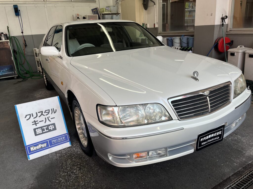 日産 シーマ クリスタルキーパー施工