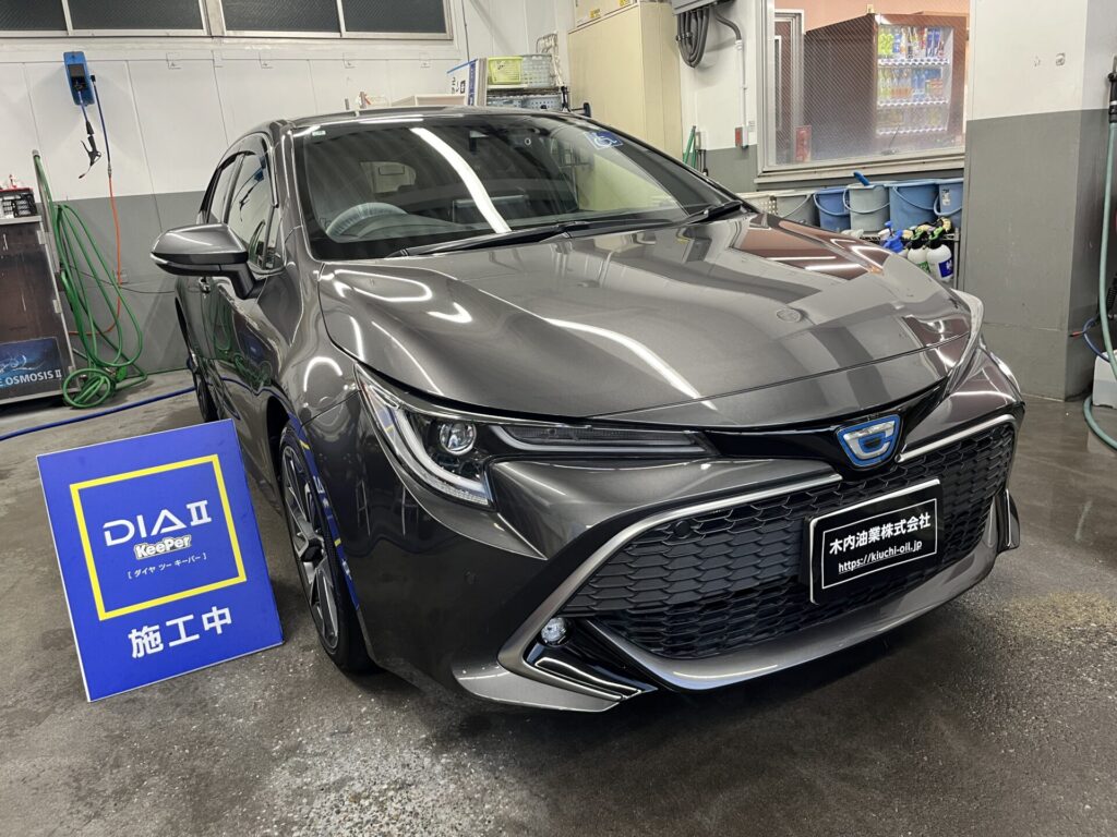トヨタ カローラスポーツ ダイヤⅡキーパー施工